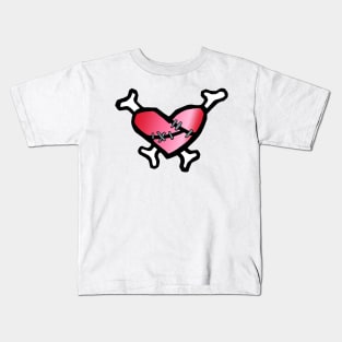 Chrome Heart (Red) Kids T-Shirt